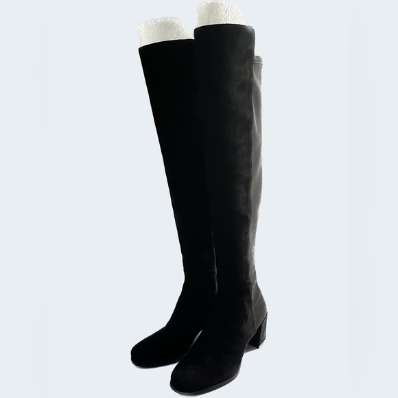‼️SOLD‼️NIB Stuart Weitzman city block Suede Over The Knee Boots, size 9 - Picture 1 of 8